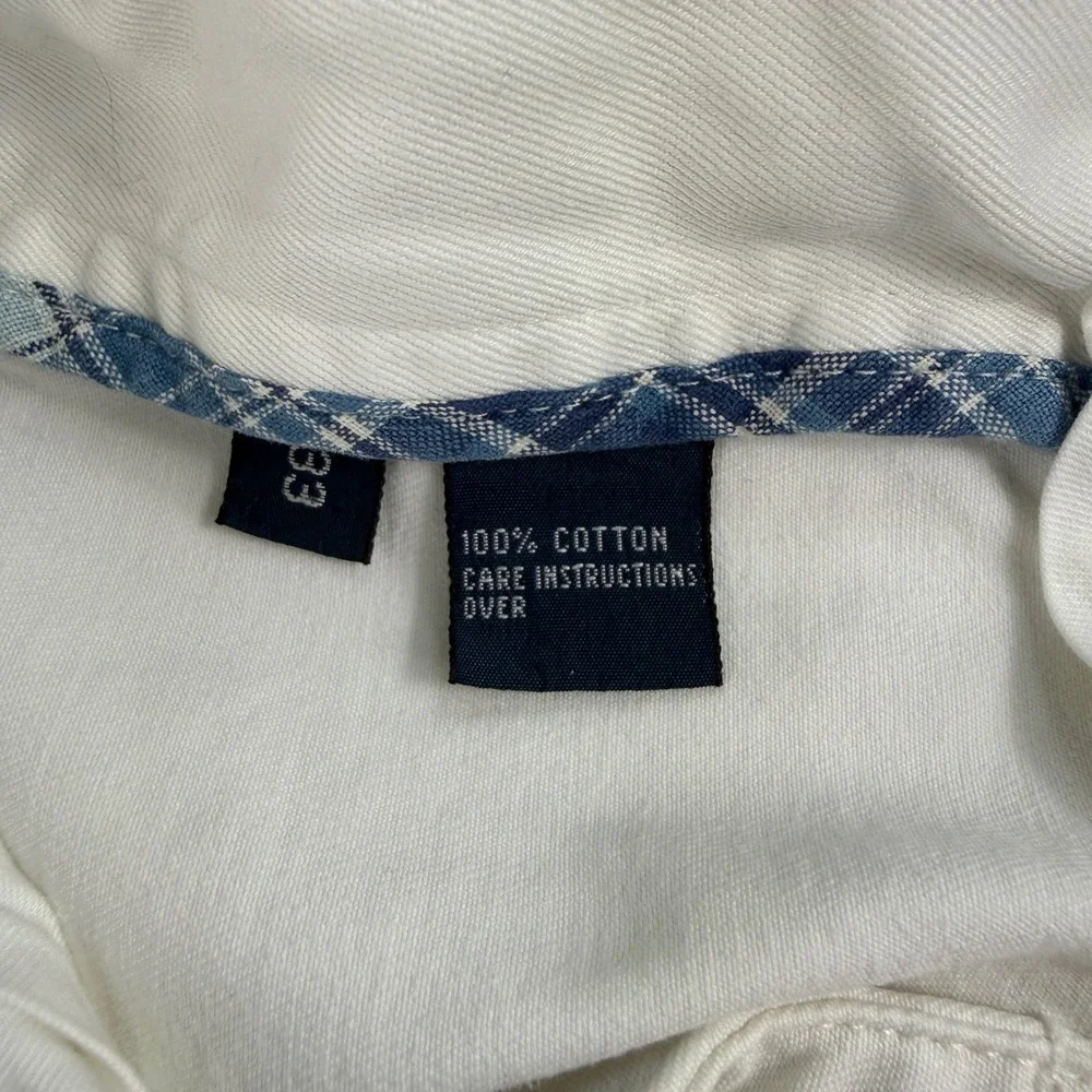 Vintage Polo Ralph‎ Lauren Mens 33 Chino Shorts White Cotton Preppy Casual